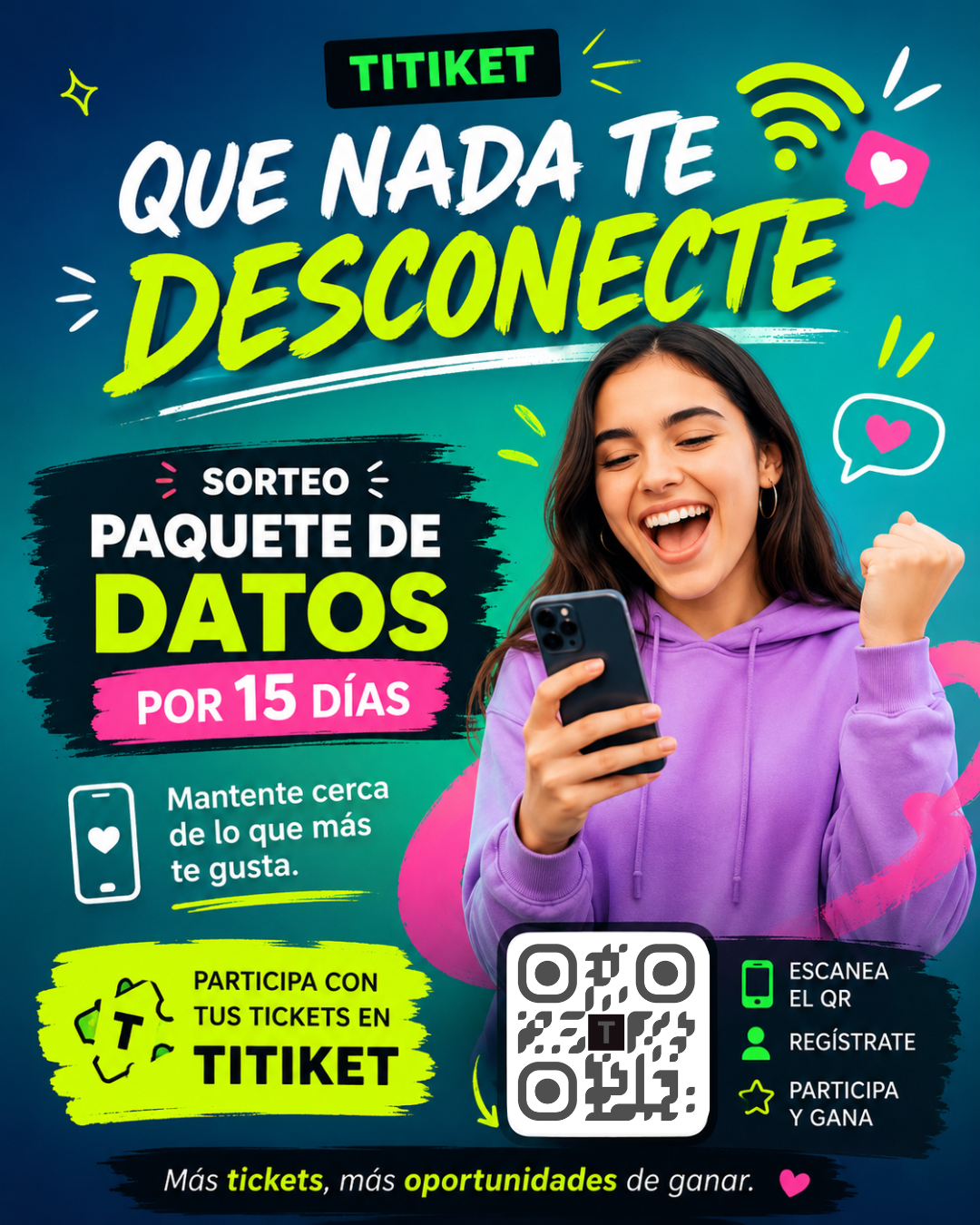 Paquete de datos por 15 días
